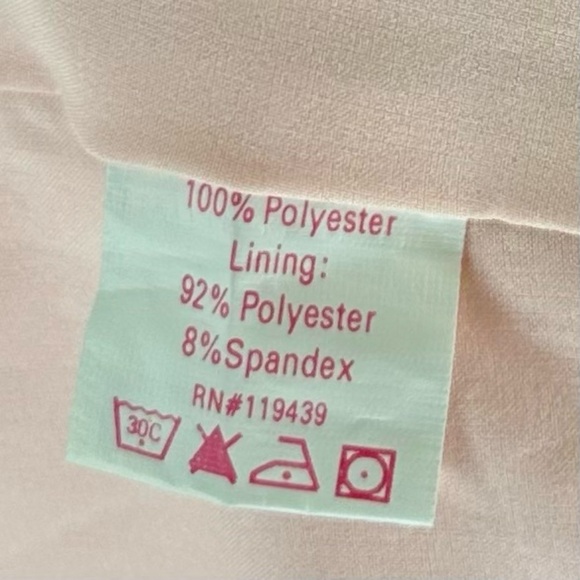 JB by Julie Brown Pink Mock Neck Sheath Dress Size 4 - Picture 9 of 13